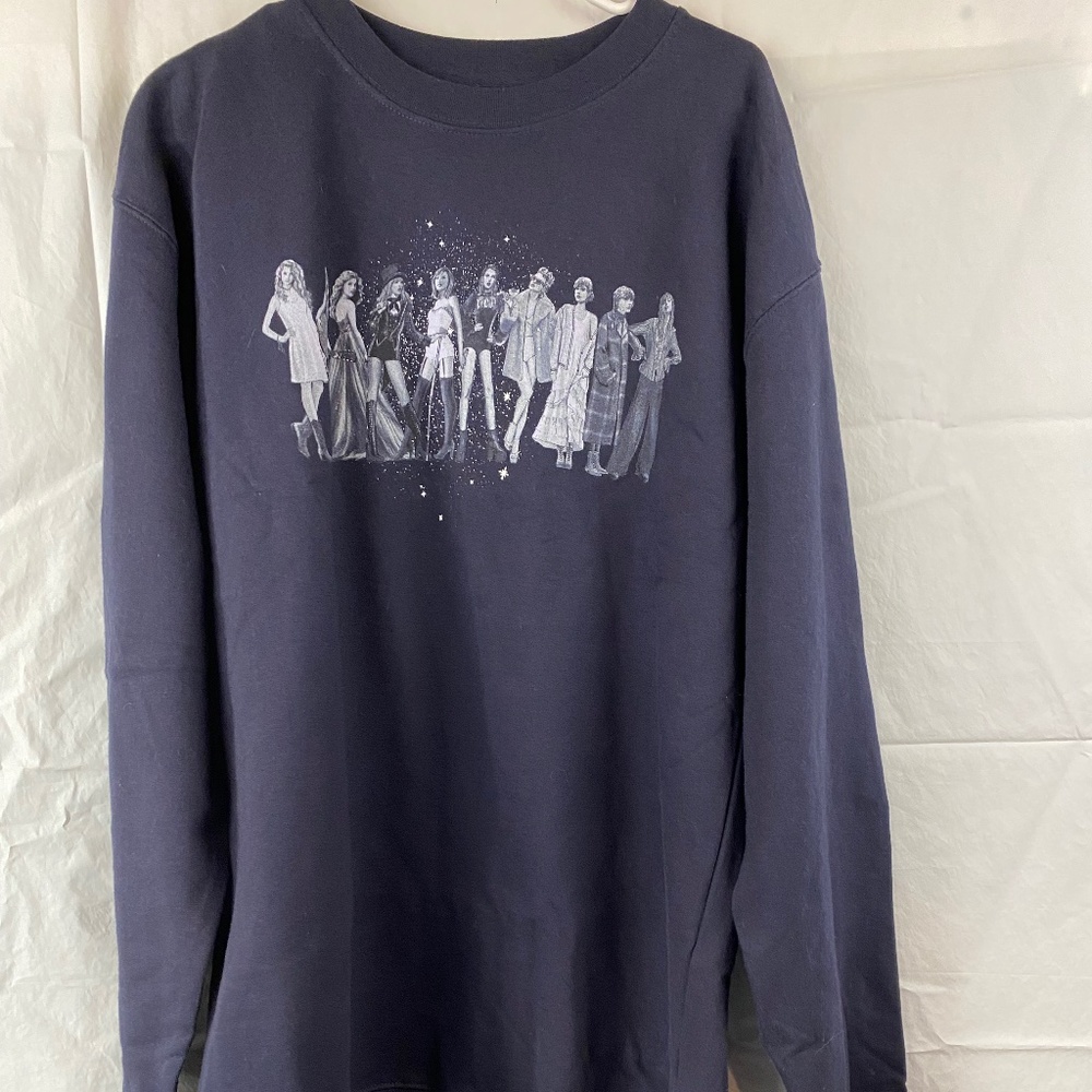 Taylor Swift Eras 2XL Black Sweatshirt